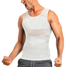 Load image into Gallery viewer, Men's Compression Tank Top for Firm Core Support