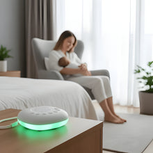 Load image into Gallery viewer, Travel White Noise Box with 20 Relaxation Sounds and LED Night Light