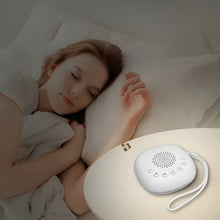 Load image into Gallery viewer, Travel White Noise Box with 20 Relaxation Sounds and LED Night Light