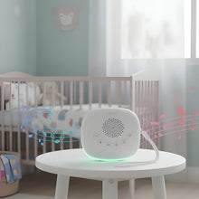 Load image into Gallery viewer, Travel White Noise Box with 20 Relaxation Sounds and LED Night Light