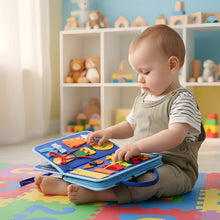 Load image into Gallery viewer, Montessori Multi-Skill Activity Board for Coordination and Motor Development