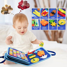 Load image into Gallery viewer, Montessori Multi-Skill Activity Board for Coordination and Motor Development