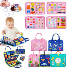 Load image into Gallery viewer, Montessori Multi-Skill Activity Board for Coordination and Motor Development