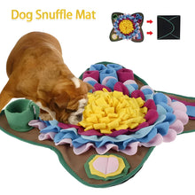 Load image into Gallery viewer, Slow Feeder Snuffle Mat for Dogs, Anti Gulping Plush Feeding Mat