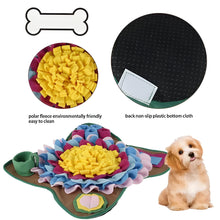 Load image into Gallery viewer, Slow Feeder Snuffle Mat for Dogs, Anti Gulping Plush Feeding Mat