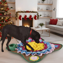 Load image into Gallery viewer, Slow Feeder Snuffle Mat for Dogs, Anti Gulping Plush Feeding Mat