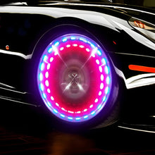 Load image into Gallery viewer, Solar Powered LED Hub Lights with Multi Mode Flashing Effects