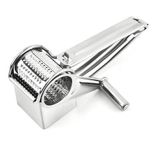 Load image into Gallery viewer, Rotating Stainless Steel Cheese Grater for Effortless Kitchen Preparation
