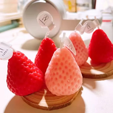 Load image into Gallery viewer, Charming Strawberry Soy Wax Scented Candles - Aromatherapy & Decorative