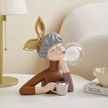 Load image into Gallery viewer, Bubble Blowing Girl Lamp - Whimsical Charm for Any Interior Space