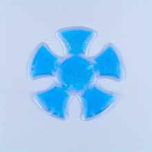 Load image into Gallery viewer, Adjustable Blue PVC Gel Ice Pack Cooling Pad for Helmets and Hats