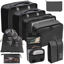 Load image into Gallery viewer, Travel Organizer Packing Cube Set for Luggage and Wardrobe Storage