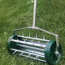 Load image into Gallery viewer, Lawn Aerator Roller for Oxygenation, Ventilation, and Turf Maintenance