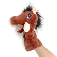 Load image into Gallery viewer, Soft Animal Hand Finger Puppet Plush Toy for Kids Learning and Play