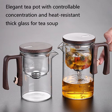 Load image into Gallery viewer, Magical Glass Teapot with Built-In Strainer and Heat-Resistant Handle