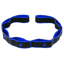 Load image into Gallery viewer, Yoga Stretch Strap with Loops for Pilates and Dance