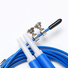 Load image into Gallery viewer, Adjustable Speed Jump Rope with Steel Wire for Fast Workouts and Home Fitness