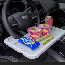 Load image into Gallery viewer, Portable Car Laptop Computer Desk – Steering Wheel Dining Table & Workstation Tray