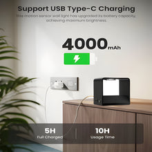 Load image into Gallery viewer, Wireless LED Wall Light with Motion Sensor and 4000 mAh Rechargeable Battery
