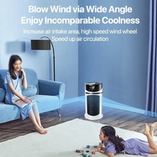 Load image into Gallery viewer, Portable Air Cooler Fan with Humidifier & Dust Filter – USB Powered Mini AC for Home & Office