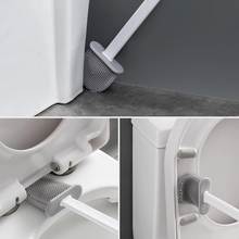 Load image into Gallery viewer, Clean Silicone Toilet Brush, Modern Flexible Design