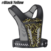 Load image into Gallery viewer, Reflective Running Phone Holder Vest With Adjustable Fit And Storage Pockets