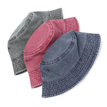 Load image into Gallery viewer, Versatile Denim Bucket Hat - Unisex, Foldable & Stylish
