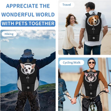 Load image into Gallery viewer, Outdoor Pet Carrier Backpack for Small Dogs and Cats