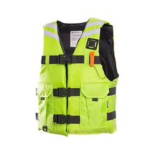 Load image into Gallery viewer, Adult and Child Life Vest with Whistle Pockets and Reflective Safety Strips, 50N Buoyancy Approved