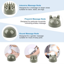 Load image into Gallery viewer, Handheld Electric Percussion Massager with Dual Vibration for Full Body Relief