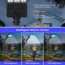 Load image into Gallery viewer, Ultra-Bright 80000LM Dual-Panel Solar Powered LED Flood Light with Motion Sensor