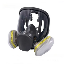 Load image into Gallery viewer, Comprehensive Full Face Respirator Safety Gas Mask with Anti-Fog Protection