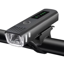 Load image into Gallery viewer, USB Rechargeable Bike Front and Rear Light Set with LED Headlamp for Night Cycling