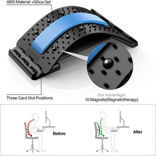 Load image into Gallery viewer, Adjustable Magnetic Therapy Back Stretcher for Pain Relief & Posture Correction
