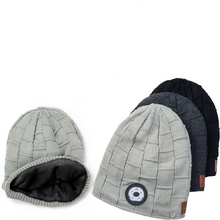 Load image into Gallery viewer, Wireless Bluetooth Music Beanie with Built‑In Headphones and LED Light