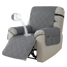 Load image into Gallery viewer, Waterproof Recliner Cover, Anti-Slip Furniture Protector for Pets and Kids, 1 Seater Armchair Slipcover