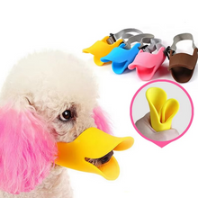 Load image into Gallery viewer, Adjustable Silicone Duckbill Dog Muzzle for Small and Large Dogs