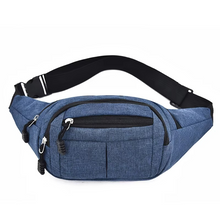 Load image into Gallery viewer, Unisex Waterproof Canvas Waist and Crossbody Bag for Outdoor Sports