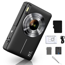 Load image into Gallery viewer, High-Resolution Kids' Digital Camera - 1080P HD, 44MP with 16X Zoom
