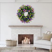 Load image into Gallery viewer, Artificial Floral Wreath for Front Door, Window, and Seasonal Home Decor