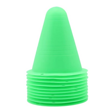 Load image into Gallery viewer, 10-Pack Training Cones for Skating, Soccer, Football, and Sports Drills