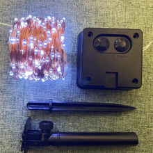 Load image into Gallery viewer, Enchanted Solar LED Garden Lights – Copper Wire