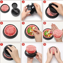 Load image into Gallery viewer, Non-Stick Hamburger Patty Press for Perfectly Shaped Burgers Every Time