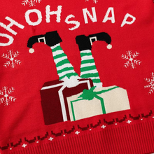 Load image into Gallery viewer, Cozy Knit Sweater for Boys, Cartoon Winter Pullover with Round Neck and Long Sleeves