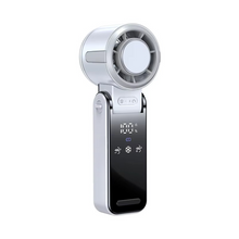 Load image into Gallery viewer, Foldable Turbine Handheld Fan with Integrated Ice Pack