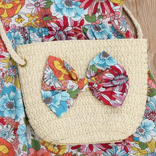 Load image into Gallery viewer, Summer Floral Halter Dress with Ruffled Sleeves and Matching Crossbody Bag for Girls
