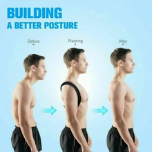 Load image into Gallery viewer, Adjustable Breathable Back Posture Corrector for Improved Shoulder and Spine Alignment