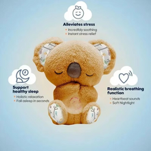 Load image into Gallery viewer, Cuddly Koala Plush Sleep Companion with Gentle Glow and Soothing Sounds