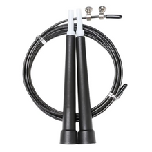 Load image into Gallery viewer, Adjustable Speed Jump Rope with Steel Wire for Fast Workouts and Home Fitness