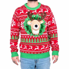 Load image into Gallery viewer, Holiday Party Funny Ugly Sweater for Men and Women